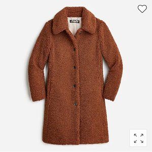 J.Crew Teddy Sherpa Coat  NWT - Petite Small